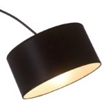 Lampadaire LED avec télécommande à hauteur réglable, Base en marbre, 185 cm – Image 2