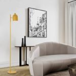 Lampadaire LED en fer forgé, minimaliste, 155 cm – Image 5