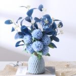 Bouquet d'anémones artificielles en soie, de style nordique – Image 2
