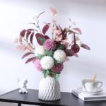 Bouquet d'anémones artificielles en soie, de style nordique – Image 3