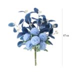Bouquet d'anémones artificielles en soie, de style nordique