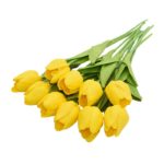 Lot de 10 tulipes artificielles, 35 cm – Image 5