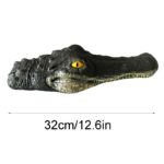 Tête de Crocodile flottante, réaliste, pour étang, piscine, 32 cm – Image 6