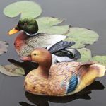 Statue de canard Mandarin, sculptures d'animaux artificiels, 22 cm – Image 5