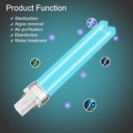 Lampe de stérilisation à Quartz UV, ampoule tubulaire G23/2G7 en forme de H, 5 à 13W – Image 2