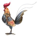 Sculptures artistiques d'animaux en fer, figurine, Décoration