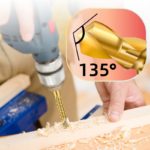 Lot de 6 forets à grande vitesse, 3mm, 4mm, 5mm, 6mm, 6.5mm, 8mm – Image 3