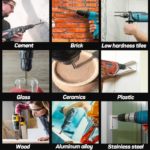 Lot de 7 forets à tige hexagonale transversale de 3 à 12mm, en alliage dur – Image 6