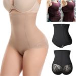 Gaine amincissante, culotte ventre plat, taille haute, sans couture