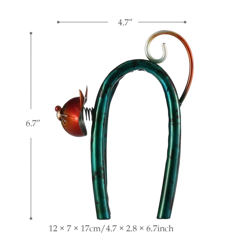 Sculptures artistiques d'animaux en fer, figurine, Décoration – Image 8