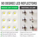 Lampe de croissance LED pour culture intérieur, 3000W, minuterie, spectre complet, 3500K, 660nm – Image 8