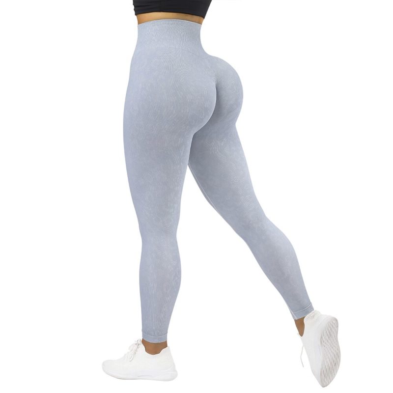 Legging sans couture, taille haute, Push Up – Image 4