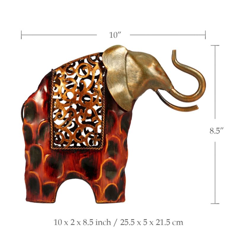 Sculptures artistiques d'animaux en fer, figurine, Décoration – Image 6