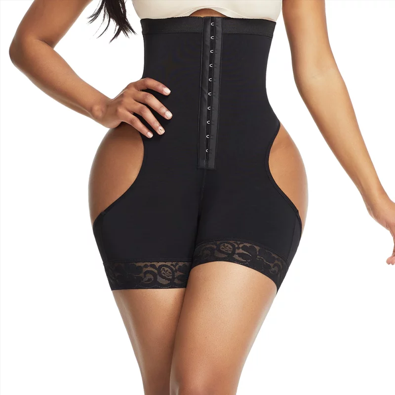 He8b5ecd8968a48169926e6bf1c17448aZ Panty moulant taille haute, lève-fessier, ventre plat, sous-vêtements sculptant – Image 3