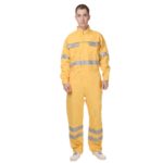 Salopette de mécanicien 100% coton, avec rayures réfléchissantes – Image 4