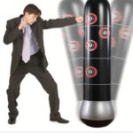 Sac de frappe gonflable, pour enfant et adulte, soulagement de la pression, musculation – Image 2