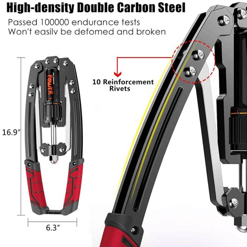 Twister à puissance hydraulique, entraînement de force des bras, musculation, extenseur de poitrine – Image 6