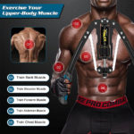 Twister à puissance hydraulique, entraînement de force des bras, musculation, extenseur de poitrine – Image 4