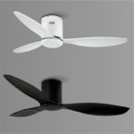 Suspension LED, ventilateur de plafond, 52 pouces, avec télécommande