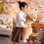 Peluche géante chien Shiba Inu, de 80 à 100 cm – Image 5