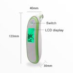 Thermomètre laser électronique auriculaire sans contact, pyromètre médical pour bébé et adulte – Image 5