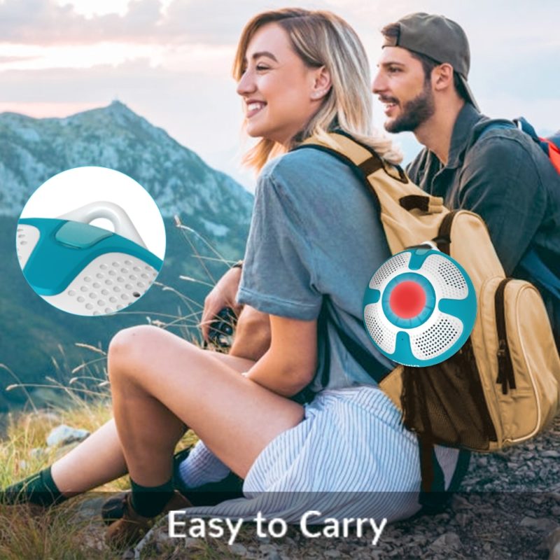 Enceinte Bluetooth 5.0 portable, étanche IPX7, flottant, sans fil, pour l'extérieur, caisson de basses – Image 6