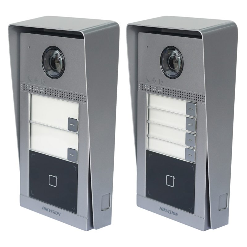 Système d'accès vidéo 2 MP, Sonnette IP, DS-KV8113-WME1(B), DS-KV8213-WME1(B), DS-KV8413-WME1(B), PoE – Image 2