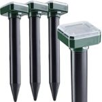 Répulsif solaire à ultrasons contre rats et taupes, 2 à 8 pièces – Image 11