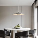 Suspension LED en aluminium, de style retro minimaliste, 24 à 36W – Image 2