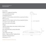 Suspension LED en aluminium, de style retro minimaliste, 24 à 36W – Image 15
