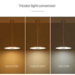 Suspension LED en aluminium, de style retro minimaliste, 24 à 36W – Image 11