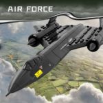 Blocs de construction d'avion de reconnaissance, Blackbird SR-71, compatible LEGO – Image 2