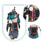 Costume de cosplay pour homme, Genshin Impact Gorou, uniforme de Combat – Image 3