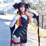 Costume de cosplay pour femme, Genshin Impact, Xinyan – Image 2