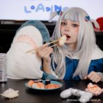 Perruque de cosplay, cheveux longs, Gawr Gura, Hololive, 60 cm – Image 3
