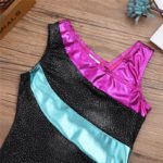Justaucorps sans manches pour enfant, brillant, danse, gymnastique – Image 5
