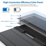 Ensemble de fontaine solaire autonome 20W, pompe à eau avec 6 buses – Image 5