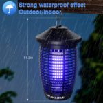 Lampe anti-insectes d'extérieur, 4500V, 20W, efficace pour le jardin – Image 6