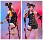 Costume de cosplay pour femme, Genshin Impact, Xinyan – Image 3