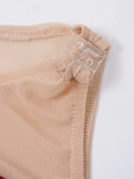 Costume de patinage artistique, danse lyrique pour enfant, strass brillant – Image 12