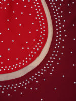 Costume de patinage artistique, danse lyrique pour enfant, strass brillant – Image 9