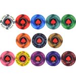 Lot de 25 jetons de Poker en céramique, professionnel, Casino, 10 g, 39 mm – Image 2