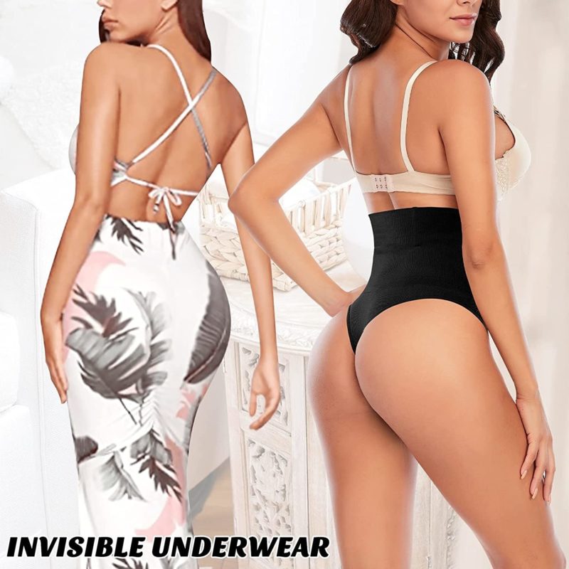 114731-diqm5b.jpg String taille haute, amincissant sans couture, contrôle du ventre – Image 2
