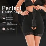 Corset de contrôle, taille haute, à trois rangées, rehausseur de hanche – Image 4