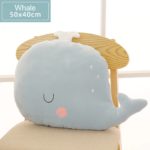 Peluche d'animaux mignons Kawaii, Crabe, Baleine, Oie et Lion – Image 2