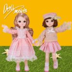 Poupée de maquillage et beauté, vêtements mignons, Kawaii, 30 cm – Image 5