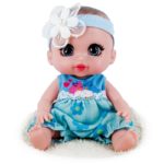 Mini poupée en vinyle, poupon pivotant de poche, 15 cm – Image 3