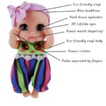 Mini poupée en vinyle, poupon pivotant de poche, 15 cm – Image 5