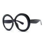 Lunettes de soleil rondes surdimensionnées, mode rétro, UV400 Oculos – Image 6