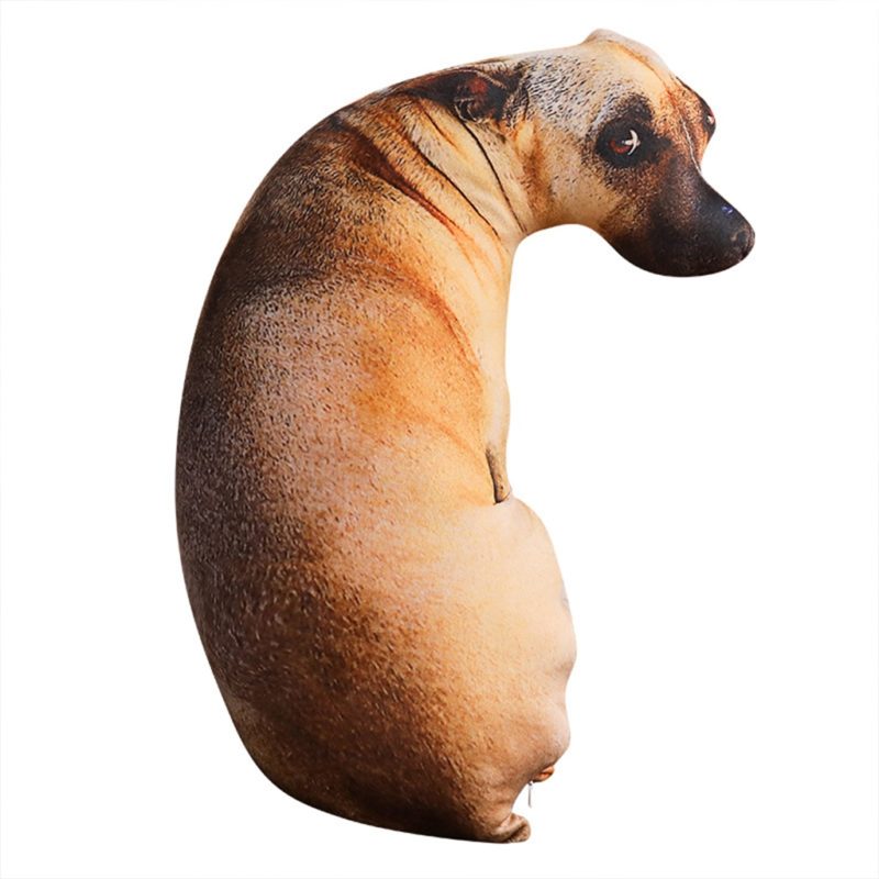 115672-5hcleb.jpg Coussin 3D en forme de chien, rembourrage en coton, 50 cm – Image 3